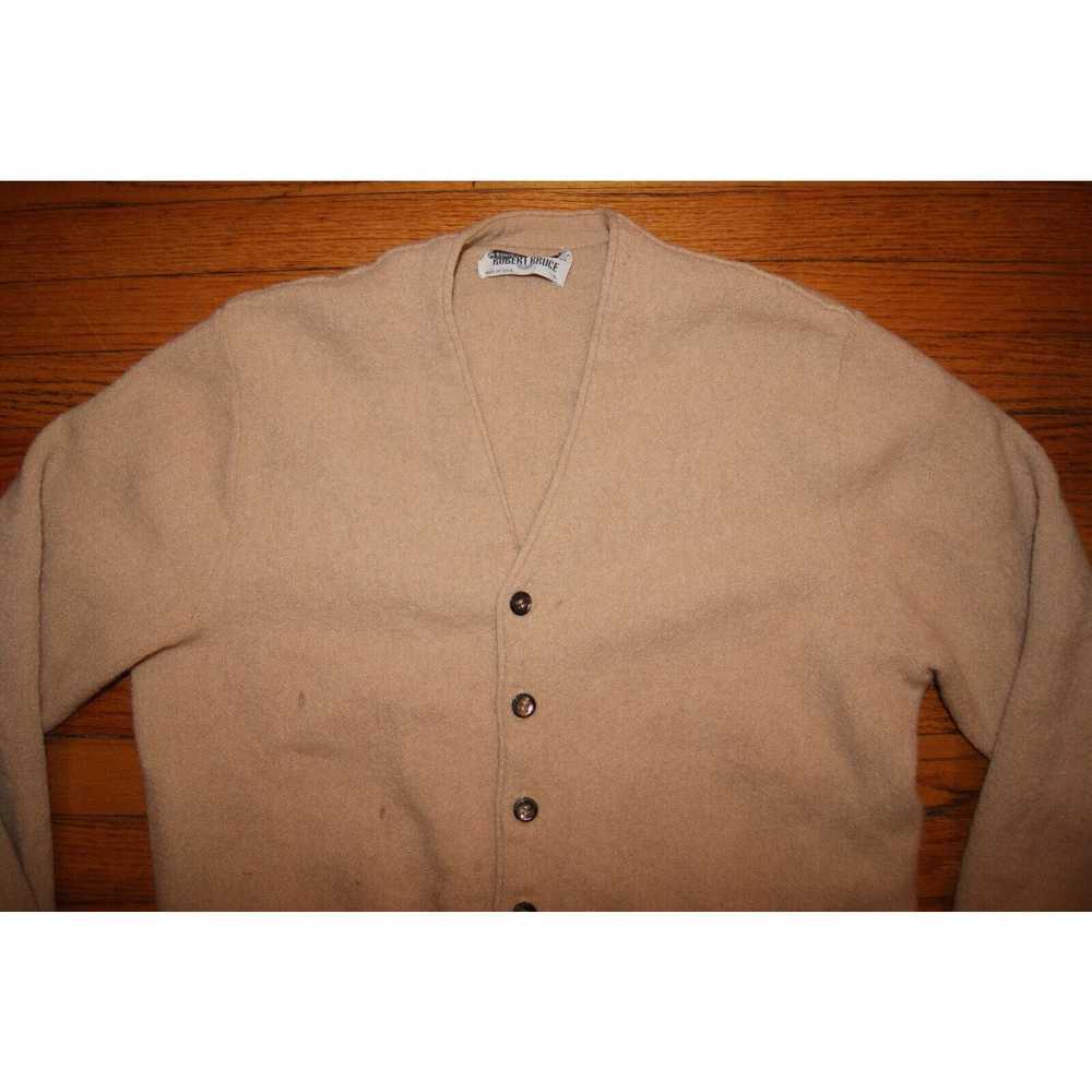 Unbrnd VTG 60s Arnold Palmer Alpaca Wool Cardigan… - image 2