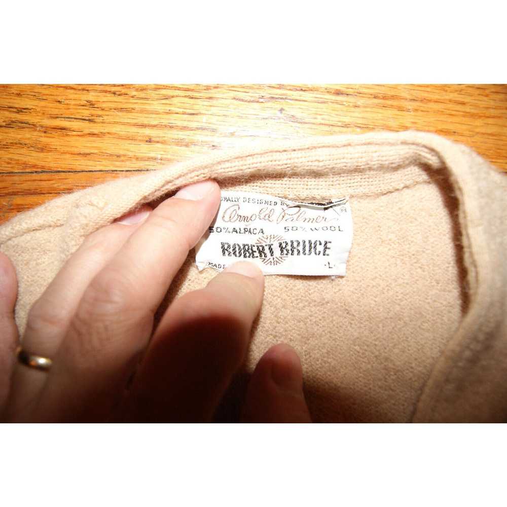 Unbrnd VTG 60s Arnold Palmer Alpaca Wool Cardigan… - image 3