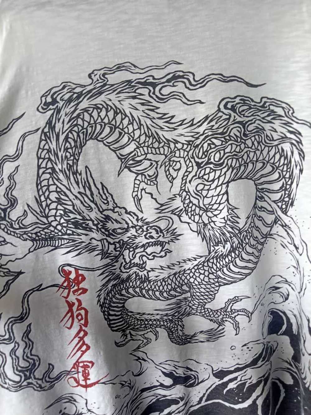 Affliction × Dogtown Dogtown Dragon Overprint Tees - image 2