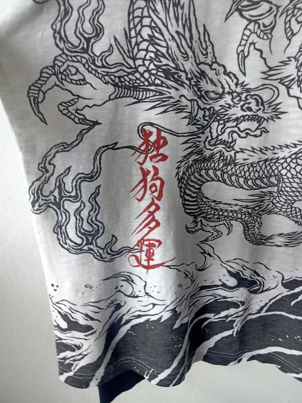 Affliction × Dogtown Dogtown Dragon Overprint Tees - image 3