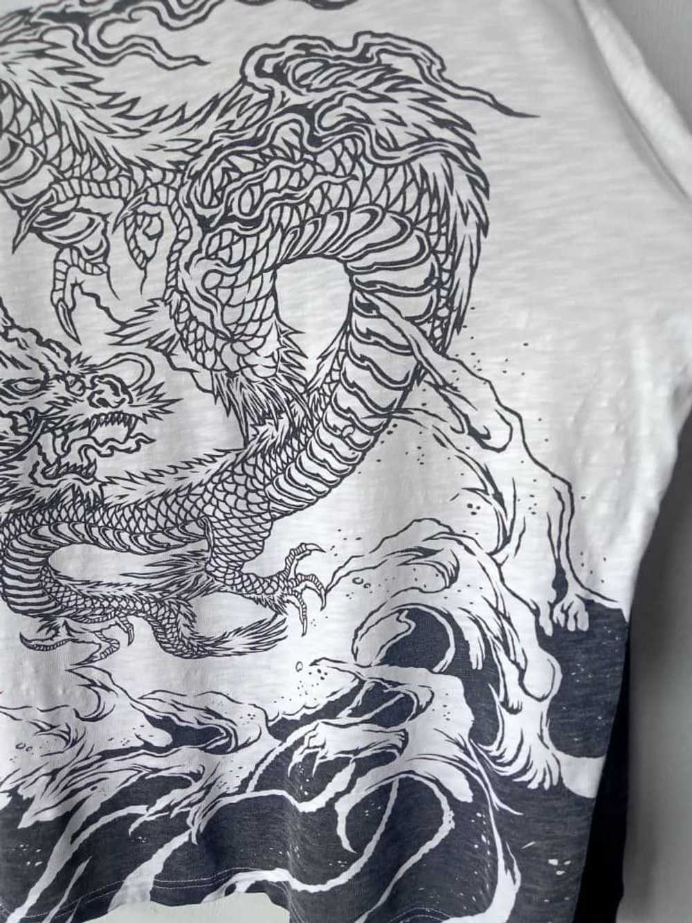 Affliction × Dogtown Dogtown Dragon Overprint Tees - image 4