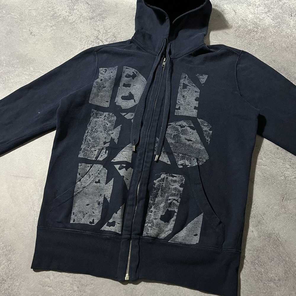 Diesel × Streetwear × Vintage Vintage Hoodie Zip … - image 2