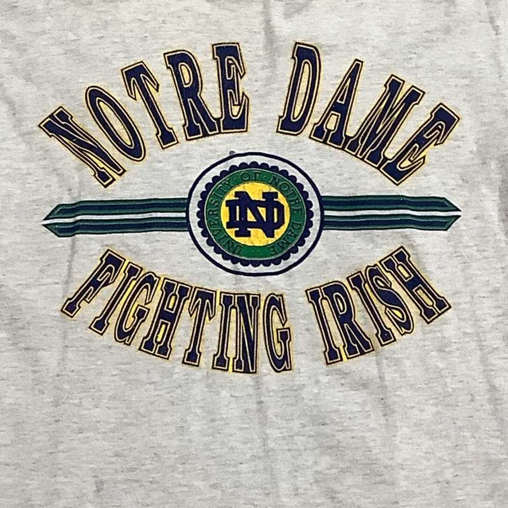 Logo 7 Norte Dame Fighting Irish Vintage T-Shirt - image 2