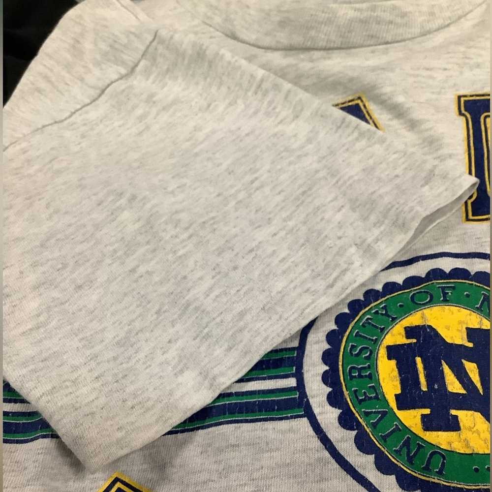 Logo 7 Norte Dame Fighting Irish Vintage T-Shirt - image 6