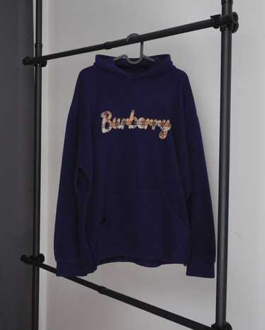 Burberry × Vintage Vintage burberry fleece embroid