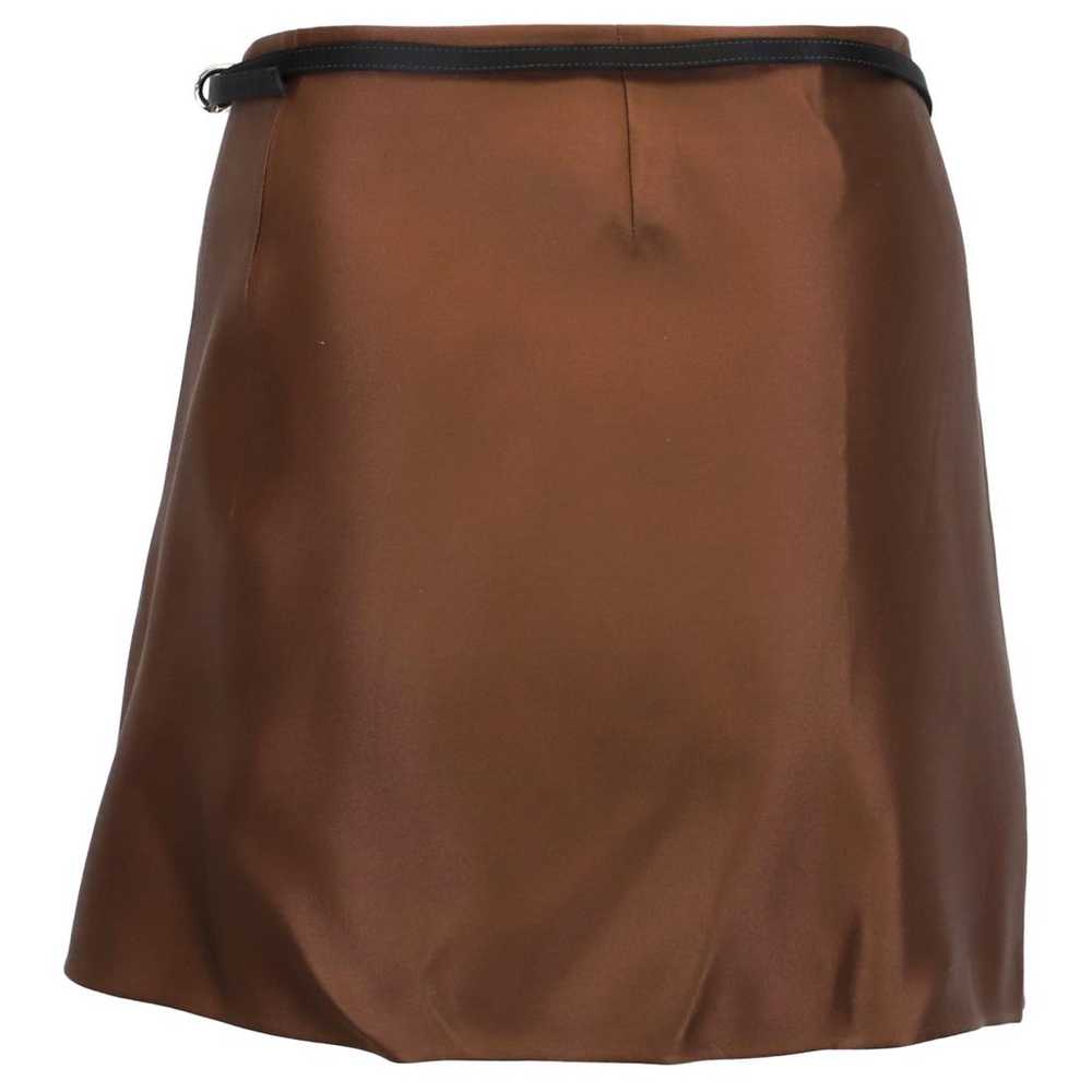 Givenchy Silk mid-length skirt - image 3