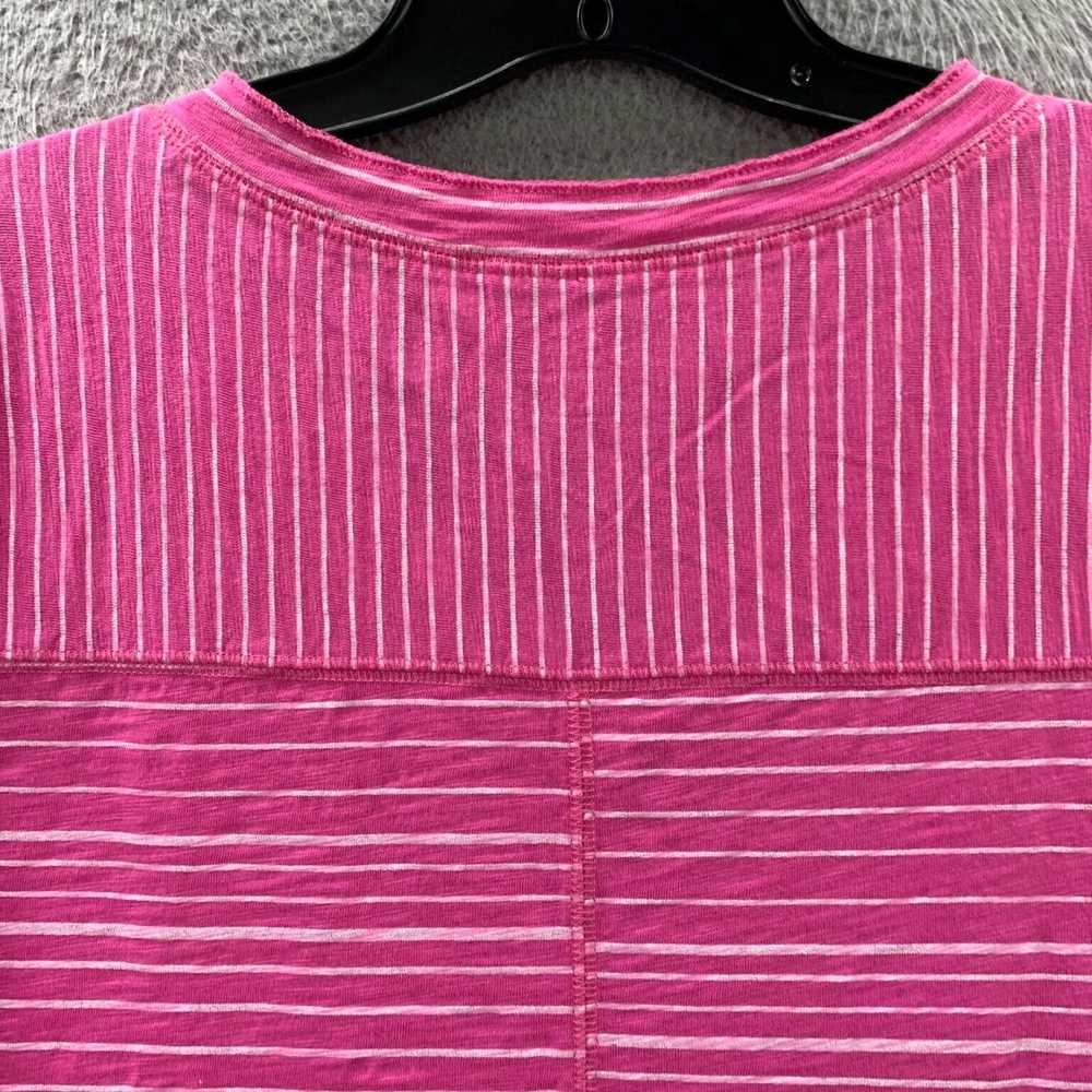 Habitat Pink White Striped Short Sleeve Medium To… - image 8