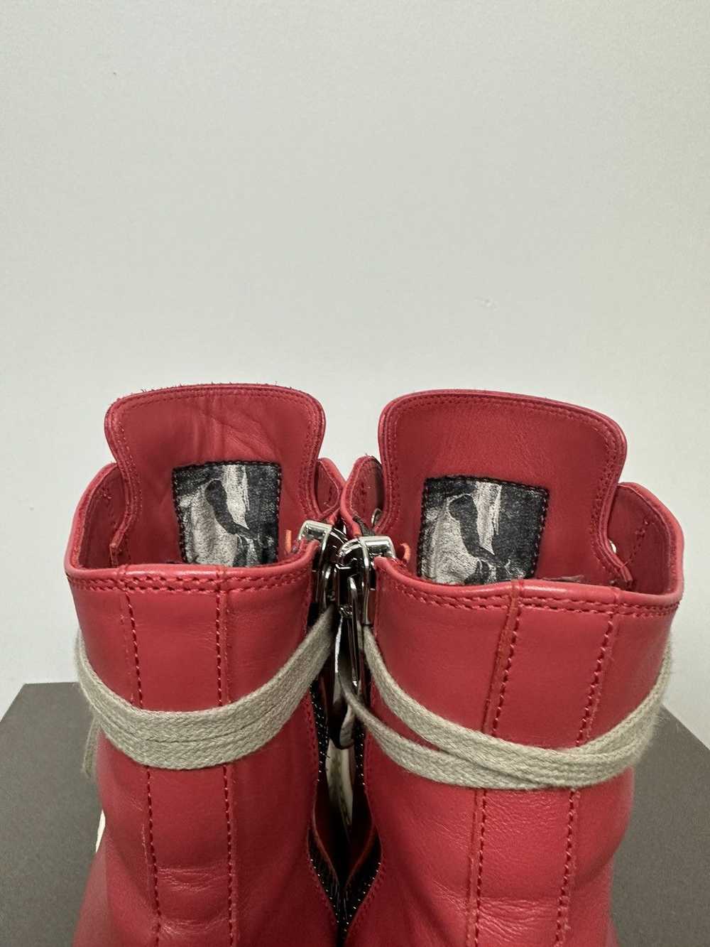 Rick Owens FW21 ‘GETHSEMANE’ Carnelian Hightop Ra… - image 10