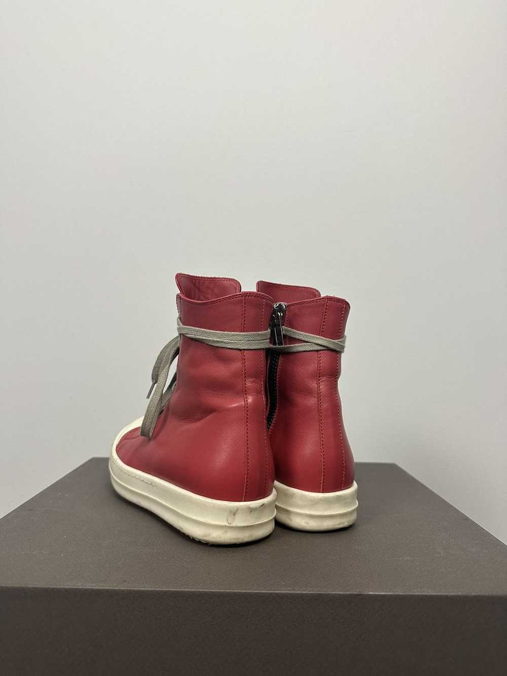 Rick Owens FW21 ‘GETHSEMANE’ Carnelian Hightop Ra… - image 3