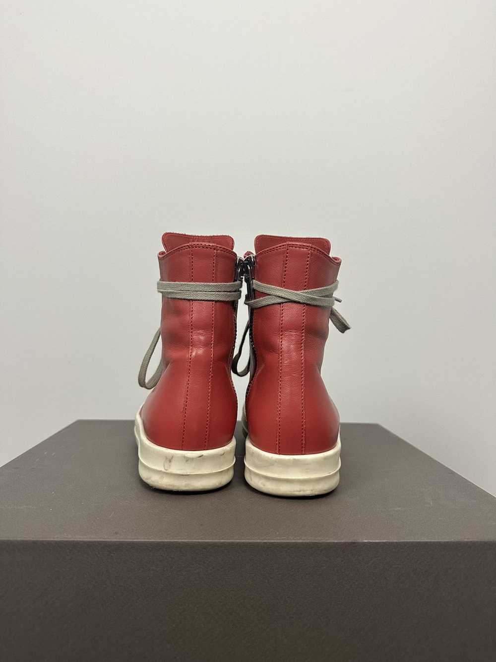 Rick Owens FW21 ‘GETHSEMANE’ Carnelian Hightop Ra… - image 4