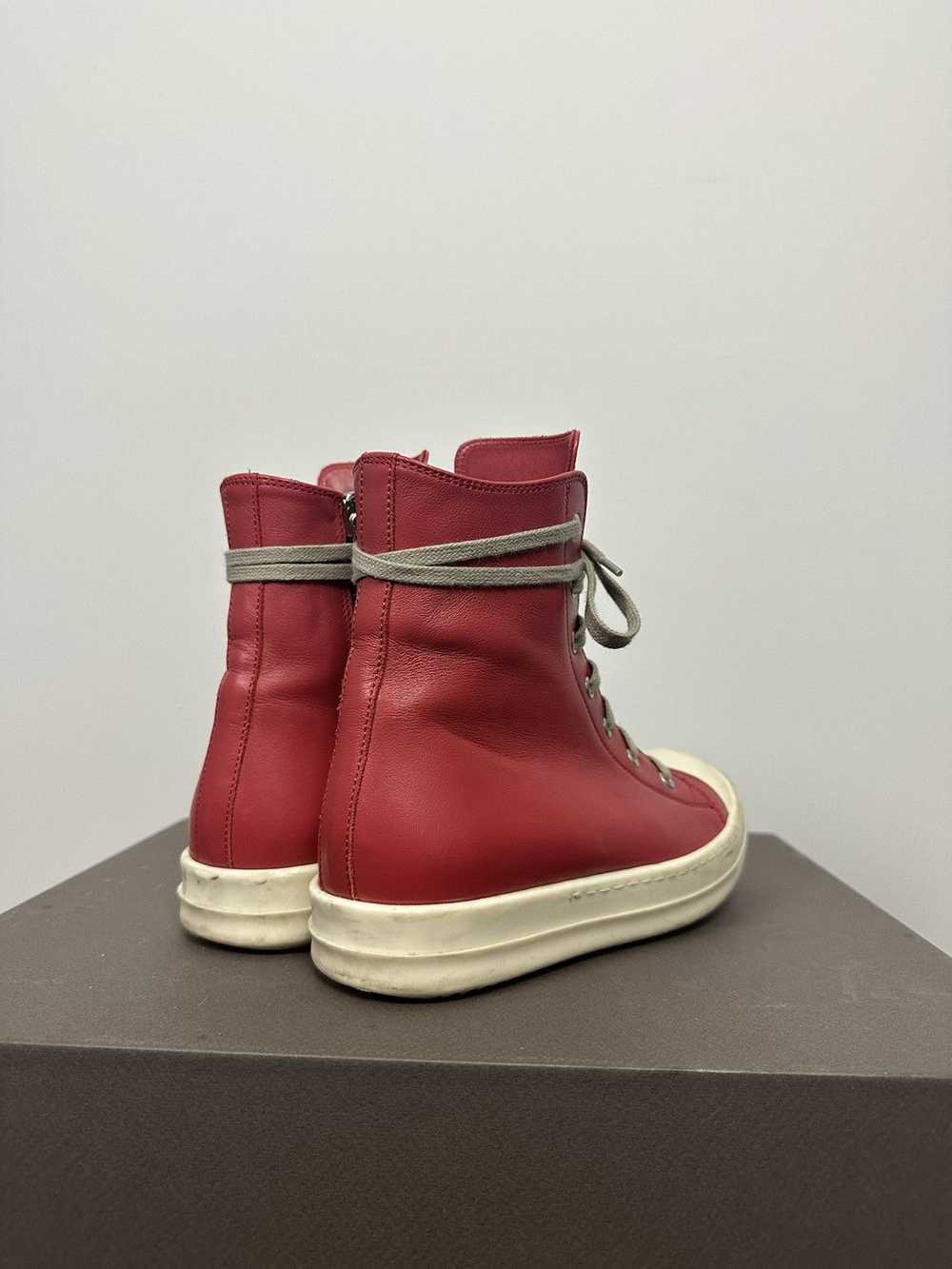 Rick Owens FW21 ‘GETHSEMANE’ Carnelian Hightop Ra… - image 5