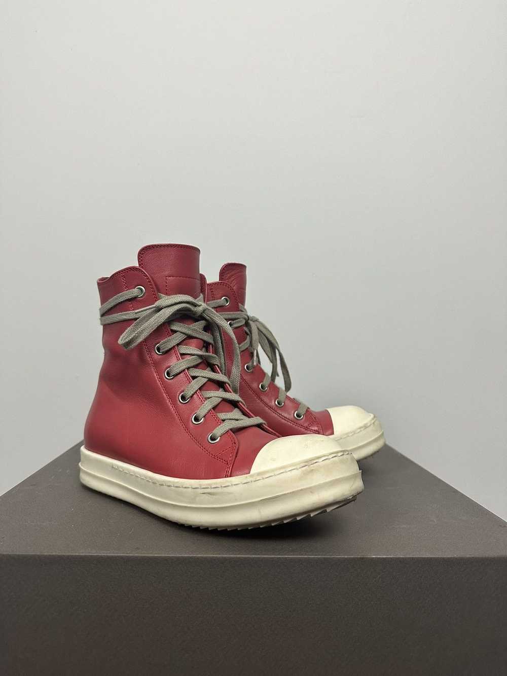 Rick Owens FW21 ‘GETHSEMANE’ Carnelian Hightop Ra… - image 7