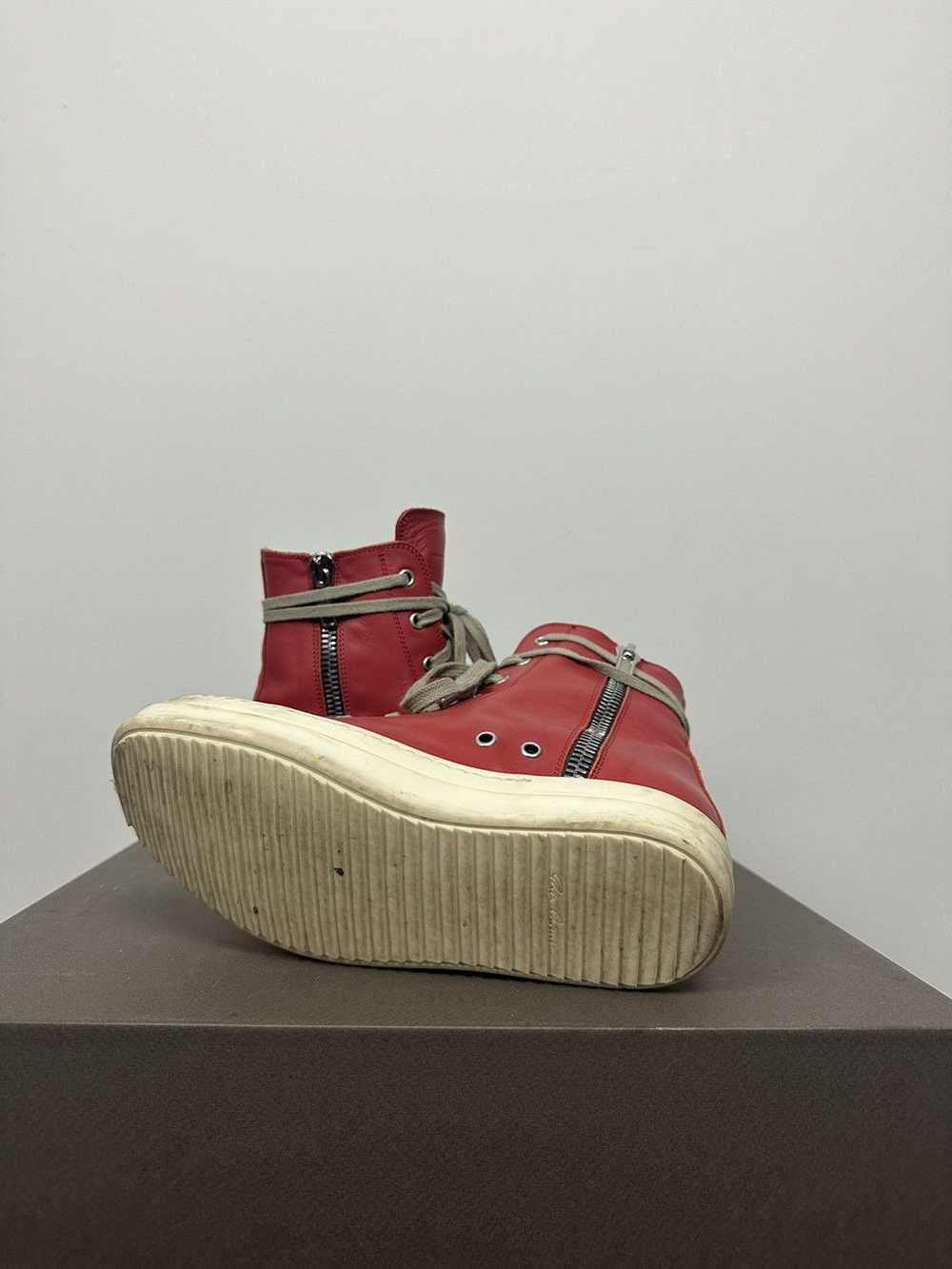 Rick Owens FW21 ‘GETHSEMANE’ Carnelian Hightop Ra… - image 8