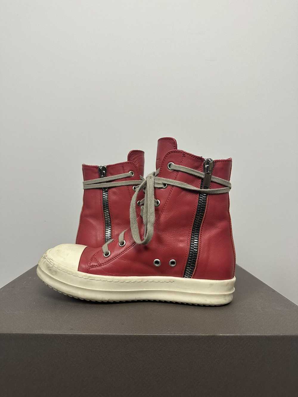 Rick Owens FW21 ‘GETHSEMANE’ Carnelian Hightop Ra… - image 9