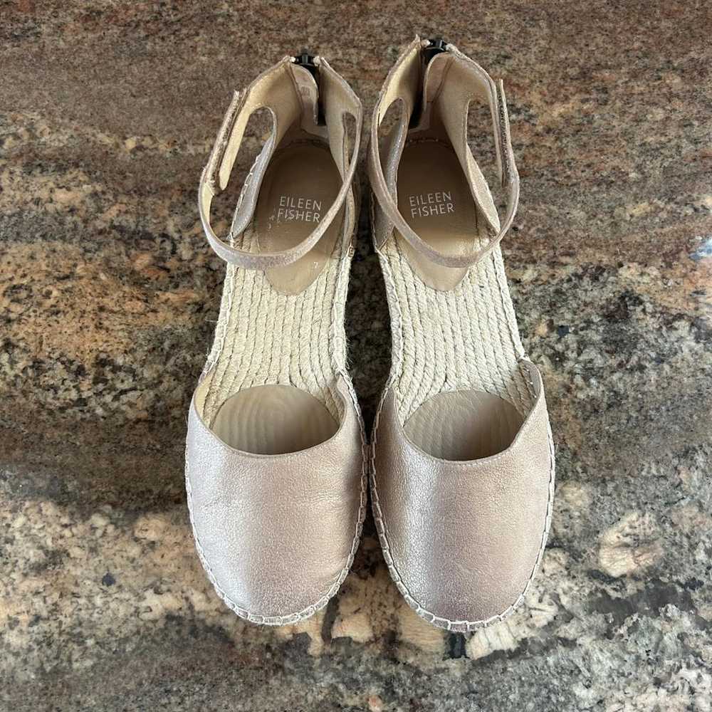 Eileen Fisher Leather flats - image 3