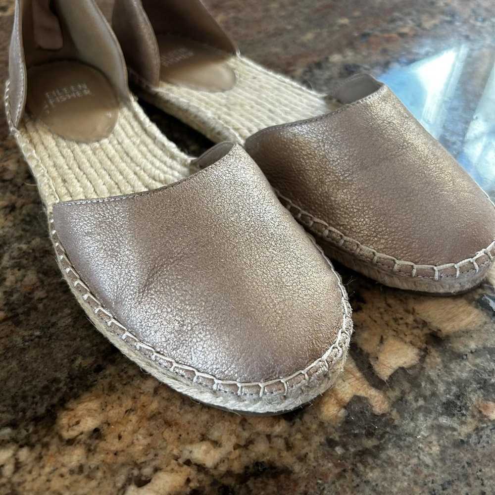 Eileen Fisher Leather flats - image 5