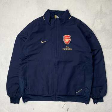 VTG NIKE ARSENAL FC GUNNERS 2001 TRAINING cheapest SOCCER WINDBREAKER JACKET MEDIUM