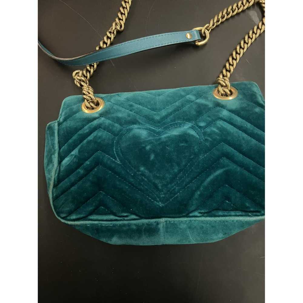 Gucci Gg Marmont velvet crossbody bag - image 3