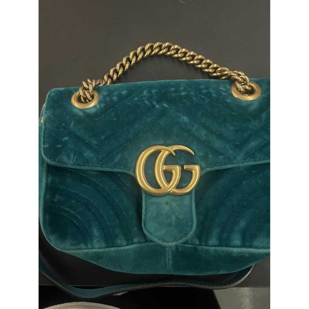 Gucci Gg Marmont velvet crossbody bag - image 7