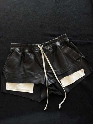 Rick Owens Rick Owens Leather Shorts IT38