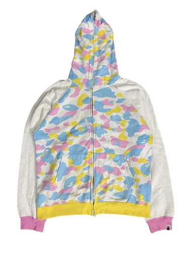 Bape 2005 iconic Bape cotton candy full zip hoodie