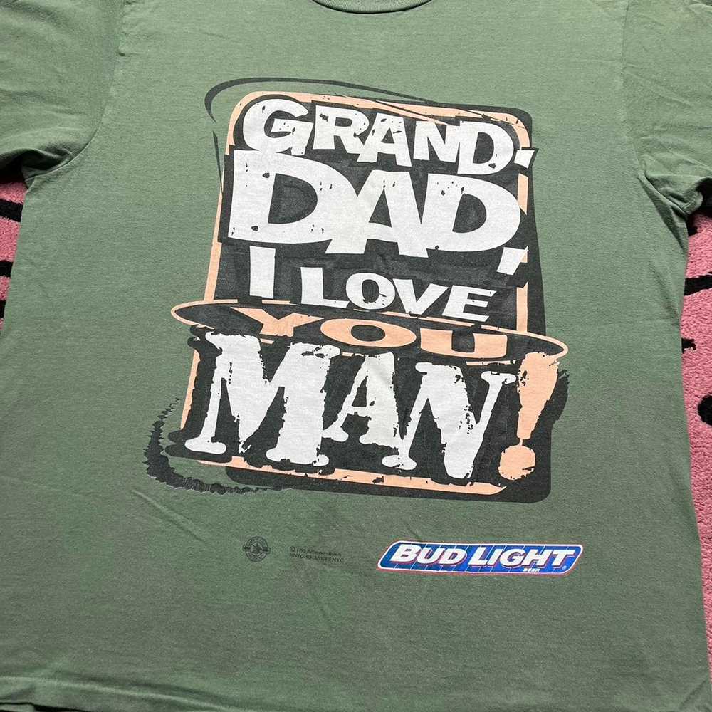 Budweiser × Vintage Vintage 90’s Bud Light Grandd… - image 2