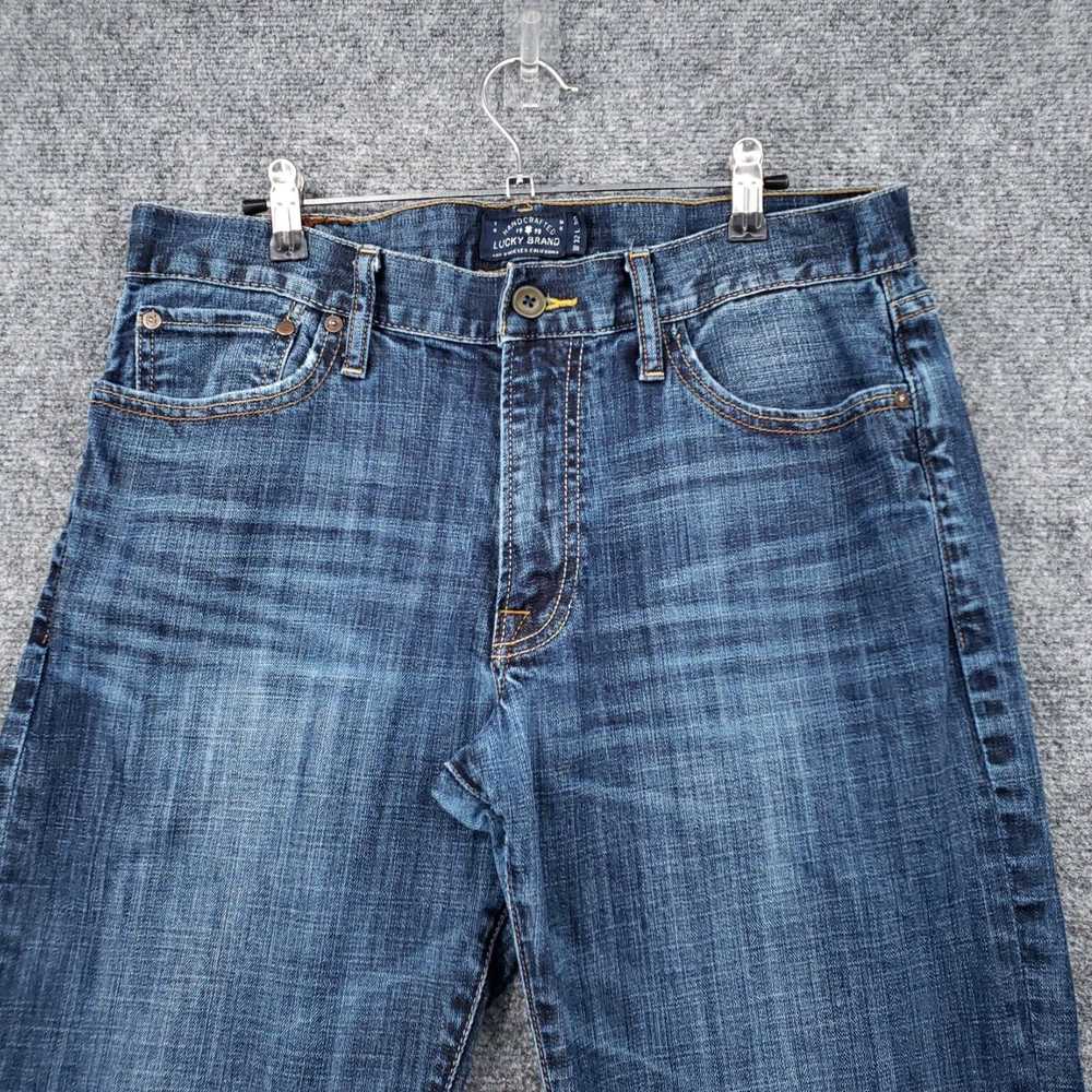 Lucky Brand Authentic Medium Wash Blue Denim Vint… - image 3