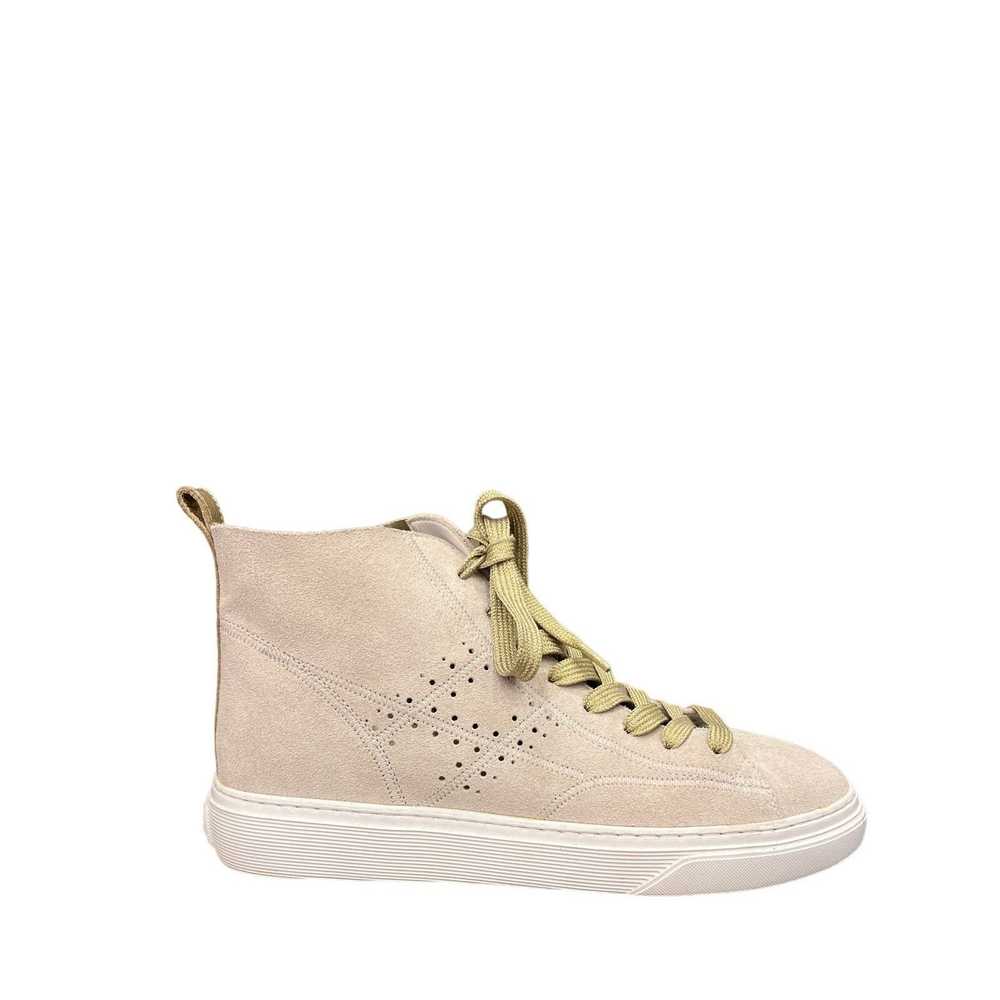 Hogan Hogan Sneakers Womens Size 39 Beige Suede H… - image 1