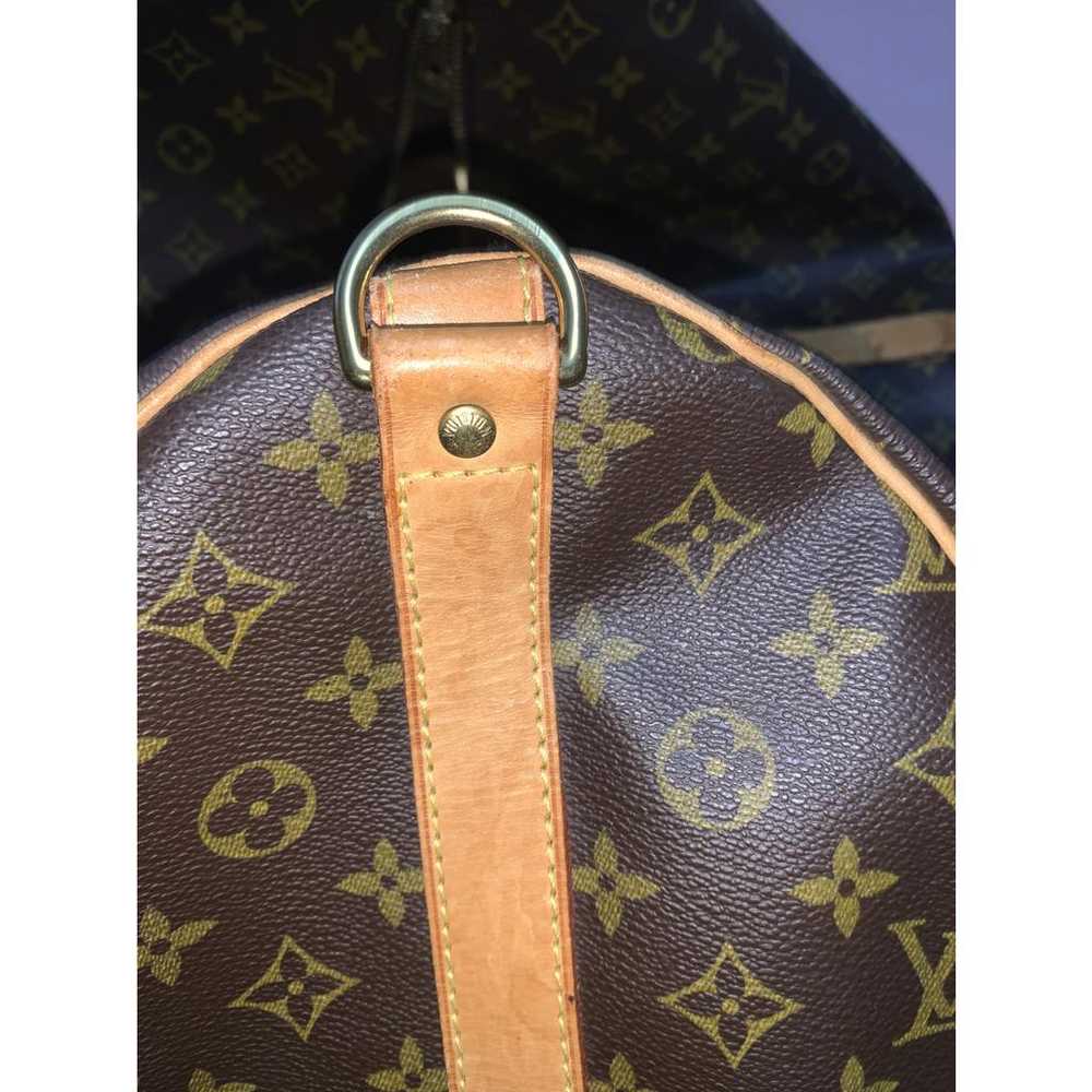 Louis Vuitton Keepall leather travel bag - image 7