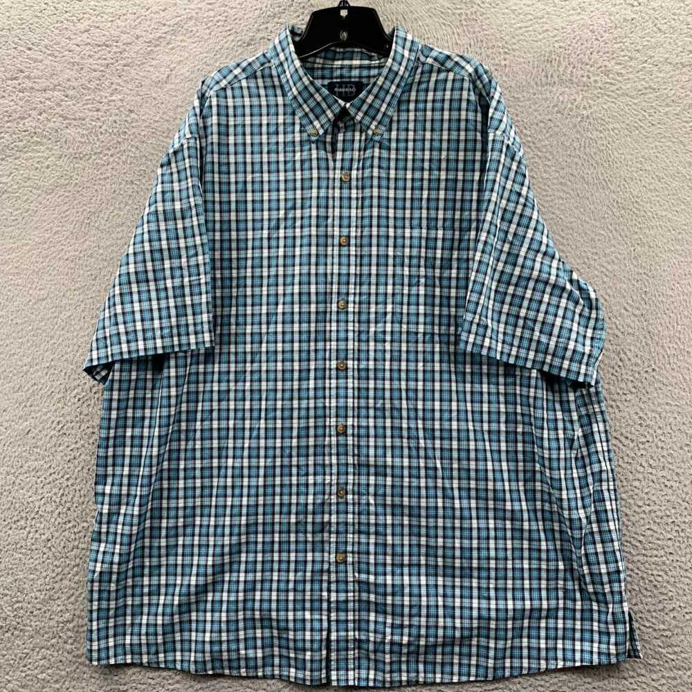 Vintage Premium Quality Women's XXL Plaid Button … - image 1