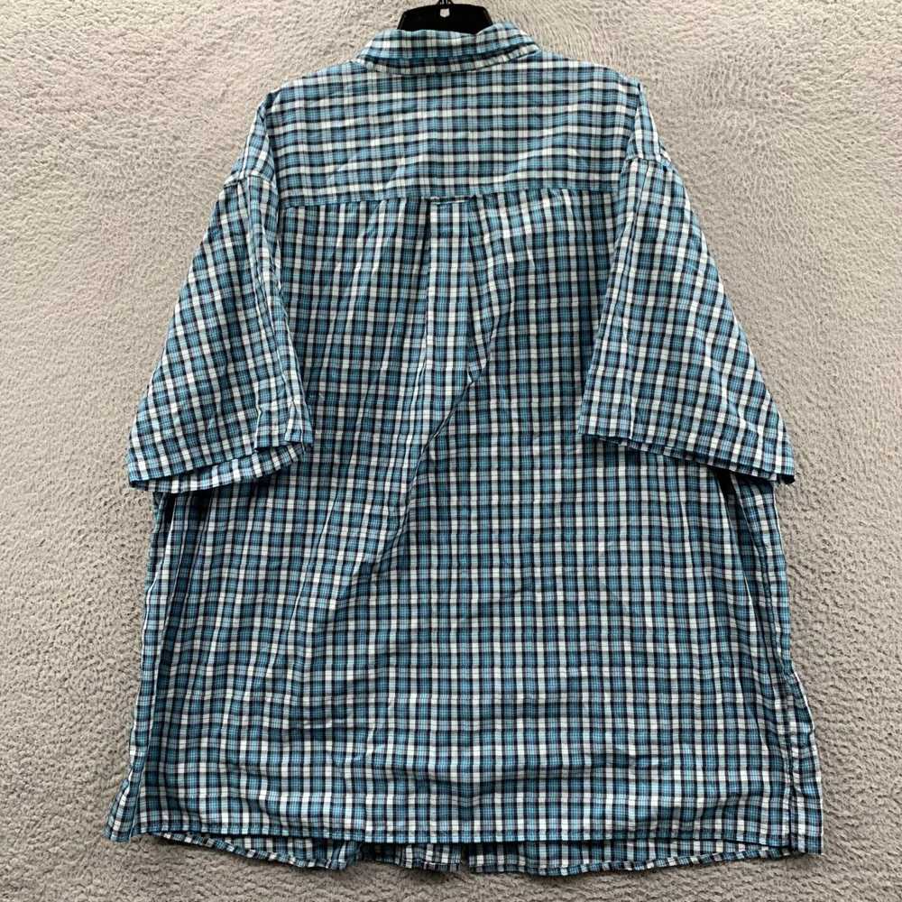 Vintage Premium Quality Women's XXL Plaid Button … - image 2