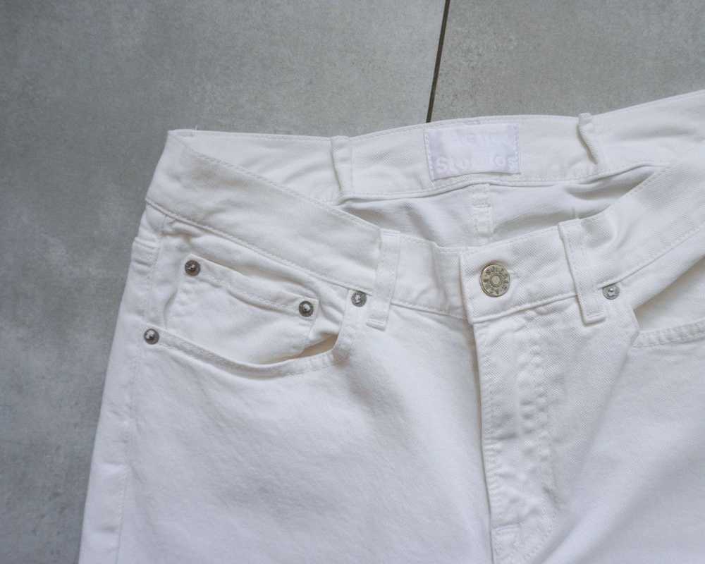 Acne Studios Acne studios ace white denim jeans p… - image 7