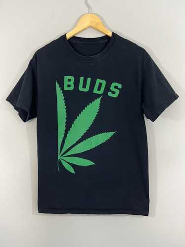 Vintage Vintage BUDS Marijuana Weed Leaf Distress… - image 1