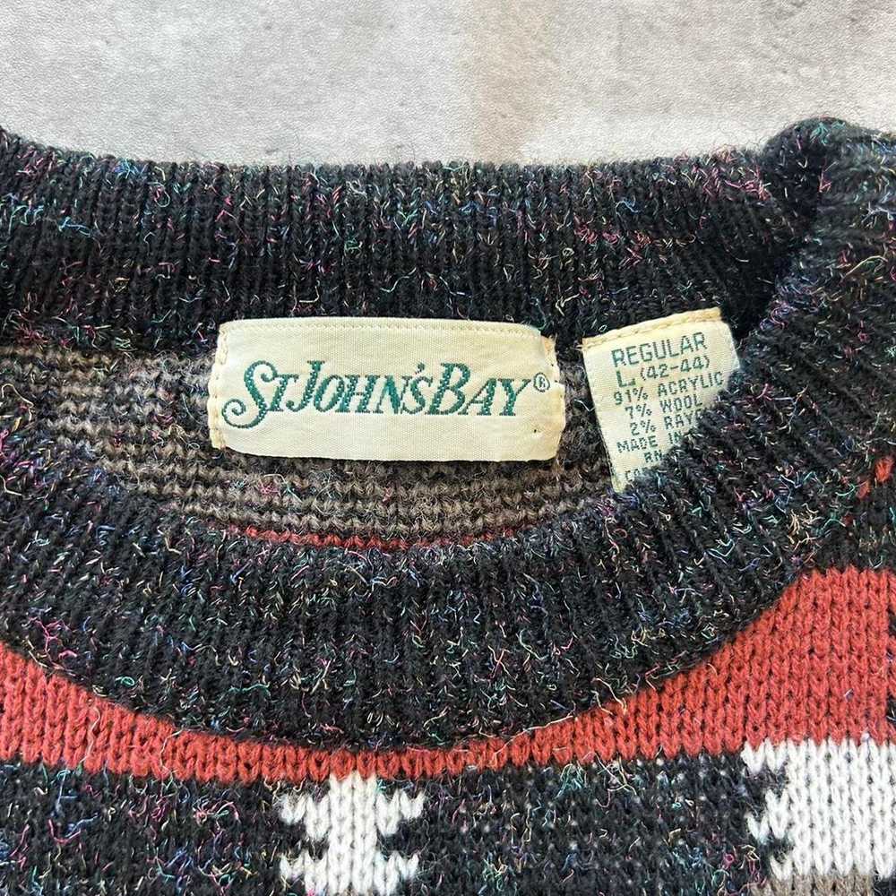 St. Johns Bay Vintage 1990s knit sweater - image 2