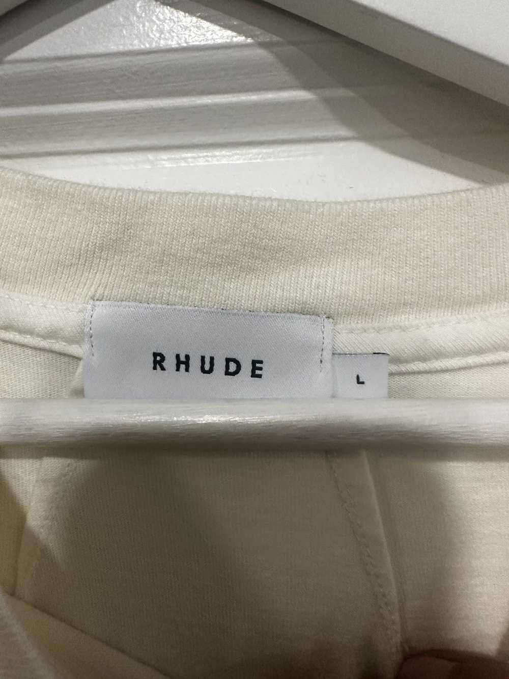 Rhude Rhude Gods help t shirt - image 4