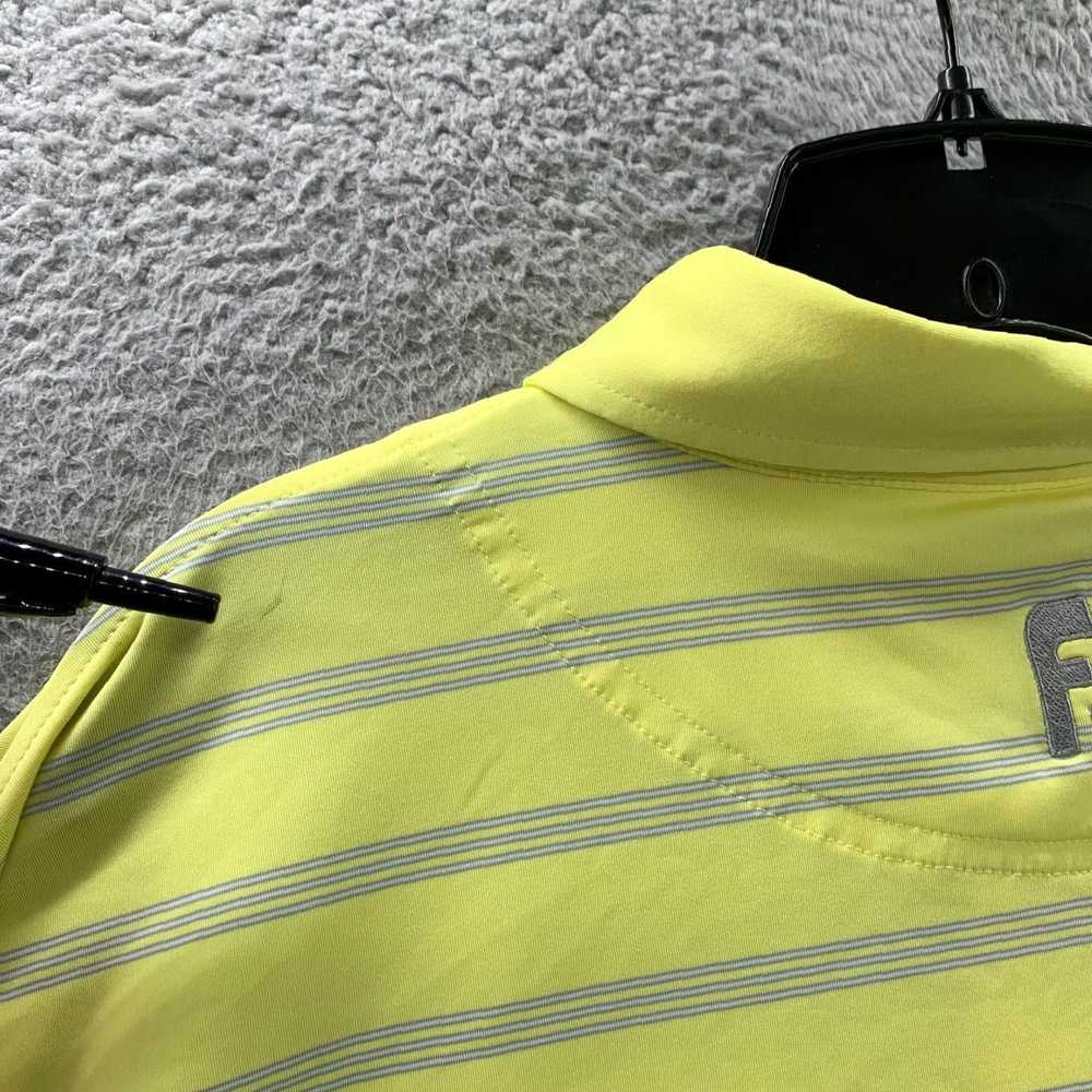 Footjoy Premium Mens XXL Stripe Pattern Yellow an… - image 6