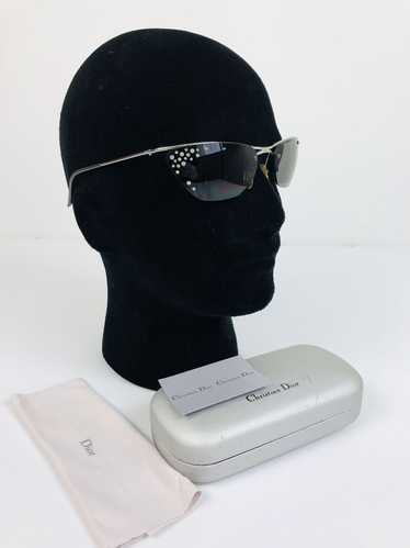 Dior Dior Flash encrusted logo sunglasses