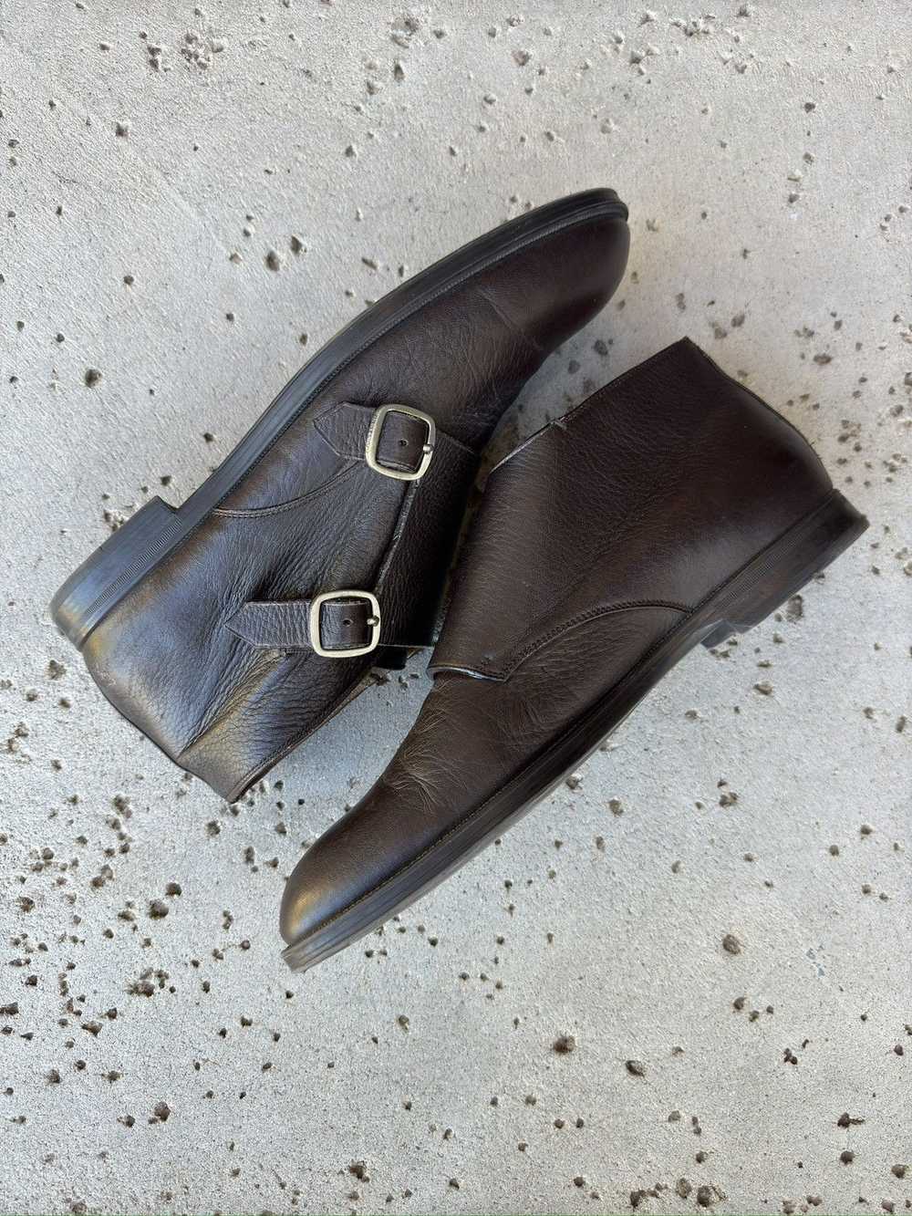 Jimmy Choo Jimmy Choo Double Monk Strap Leather B… - image 3