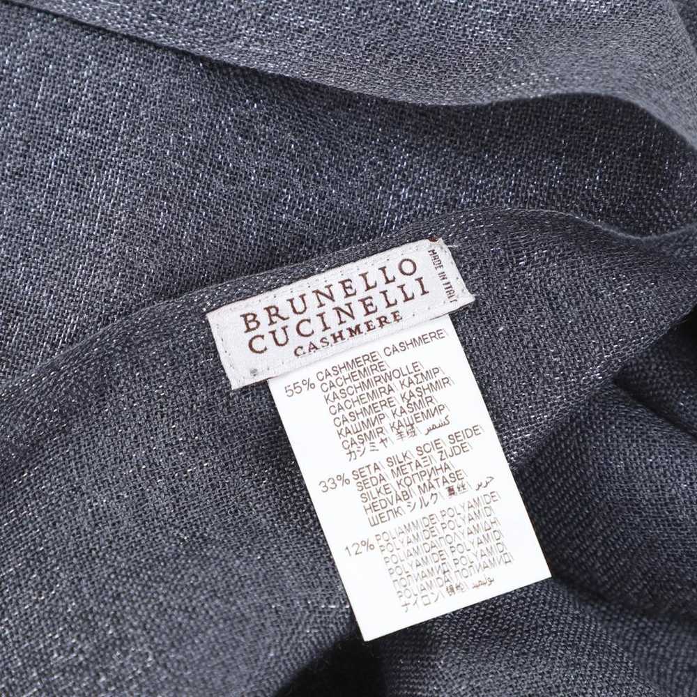 Brunello Cucinelli Cashmere scarf - image 3