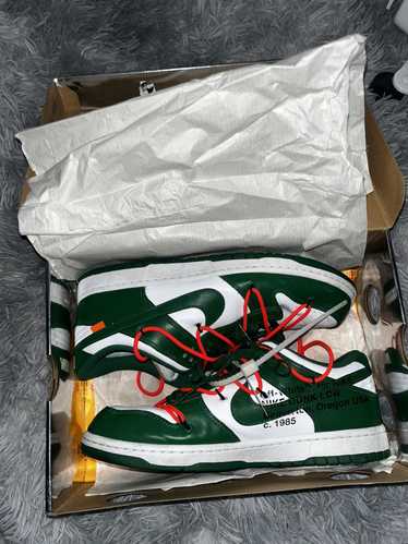 Nike × Off-White Off-White Dunk Lows Pine Green