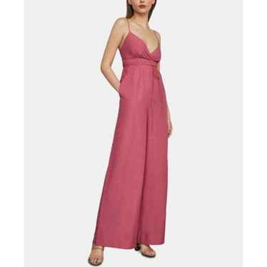 新作セール BCBG MAXAZARIA  パーティーWide Leg Jumpsuit Mixed Media Jumpsuit – BCBGMAXAZRIA