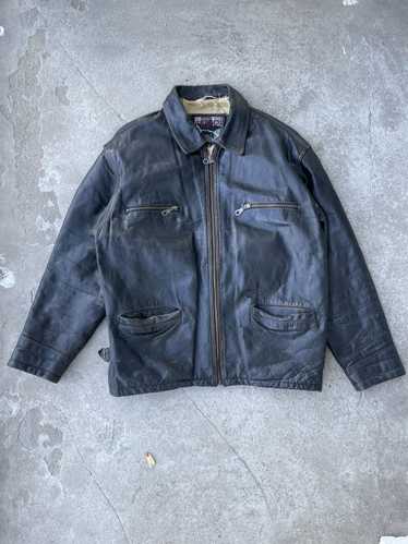 Avant Garde × Leather Jacket × Petrol Industries V