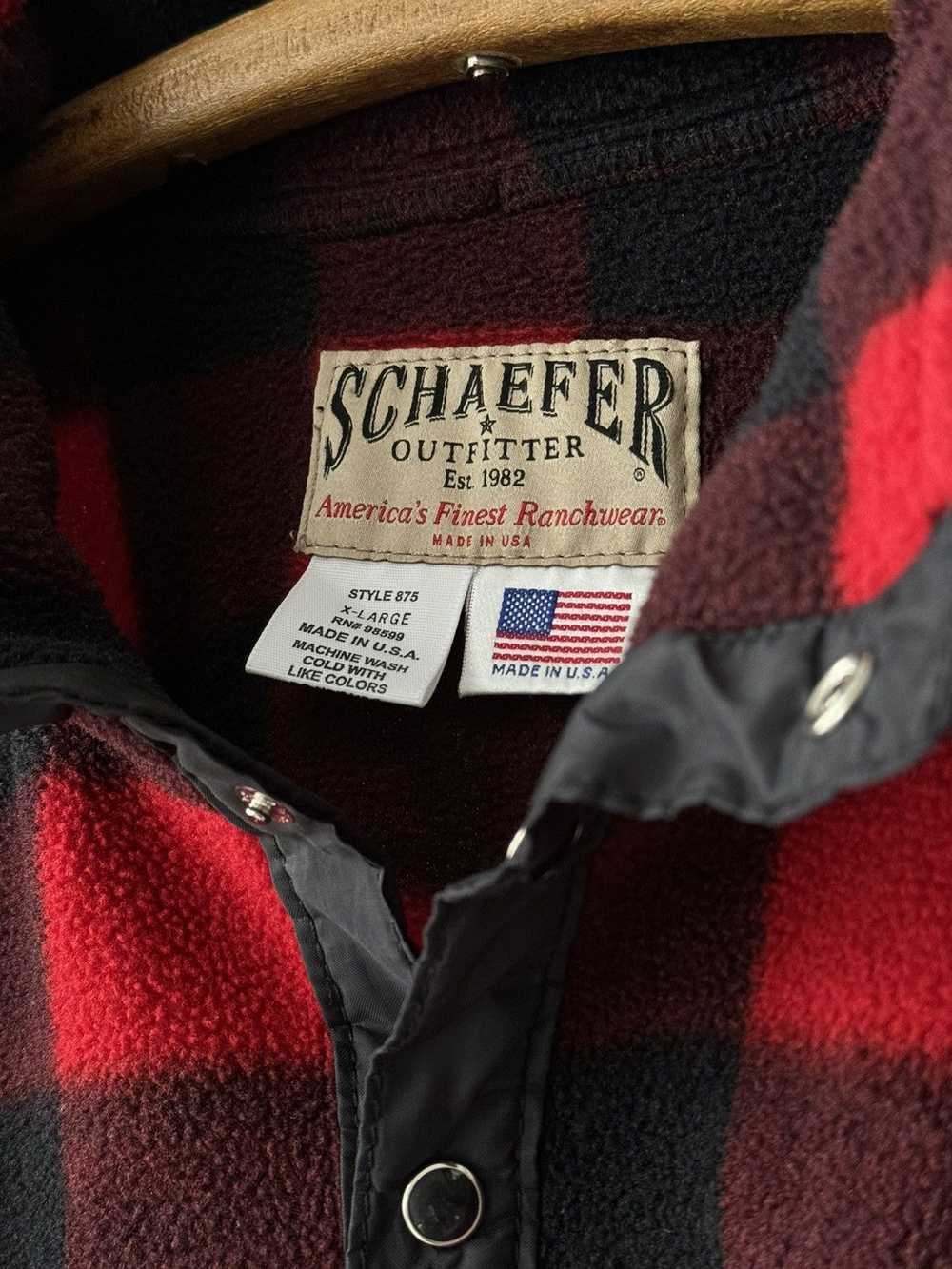 Made In Usa × Vintage Schaefer Outfitter USA Ranc… - image 4