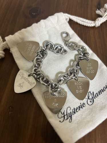 Hysteric Glamour Multi Guitar Pick Bracelet