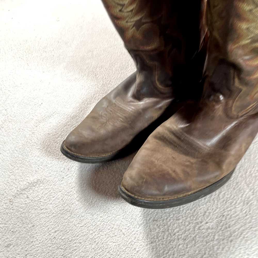 Justin Boots Western Ranch Cowboy Boots by Justin… - image 2