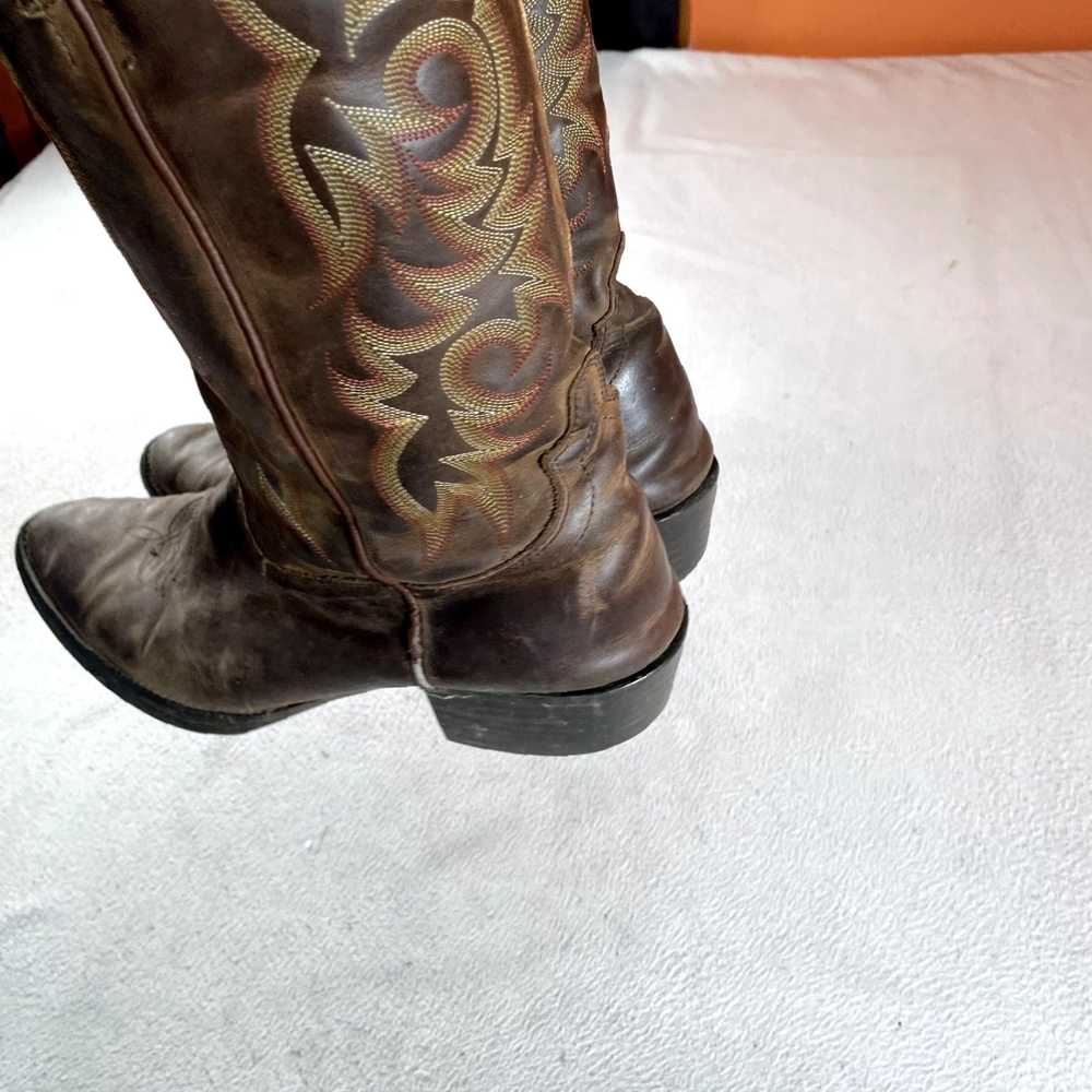 Justin Boots Western Ranch Cowboy Boots by Justin… - image 6