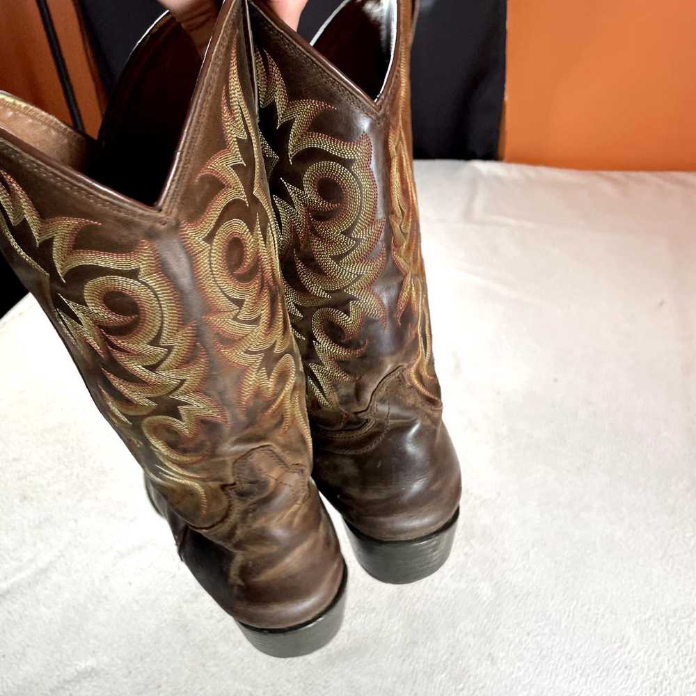 Justin Boots Western Ranch Cowboy Boots by Justin… - image 7