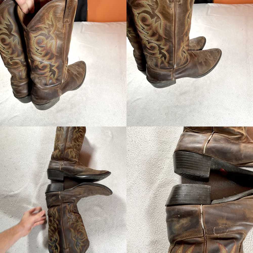 Justin Boots Western Ranch Cowboy Boots by Justin… - image 8