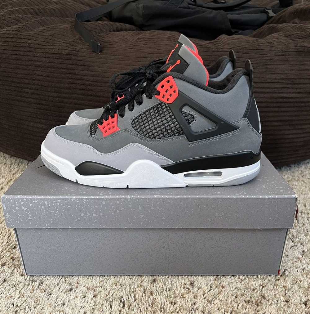 Jordan Brand × Nike Jordan Retro 4 infrared - image 2