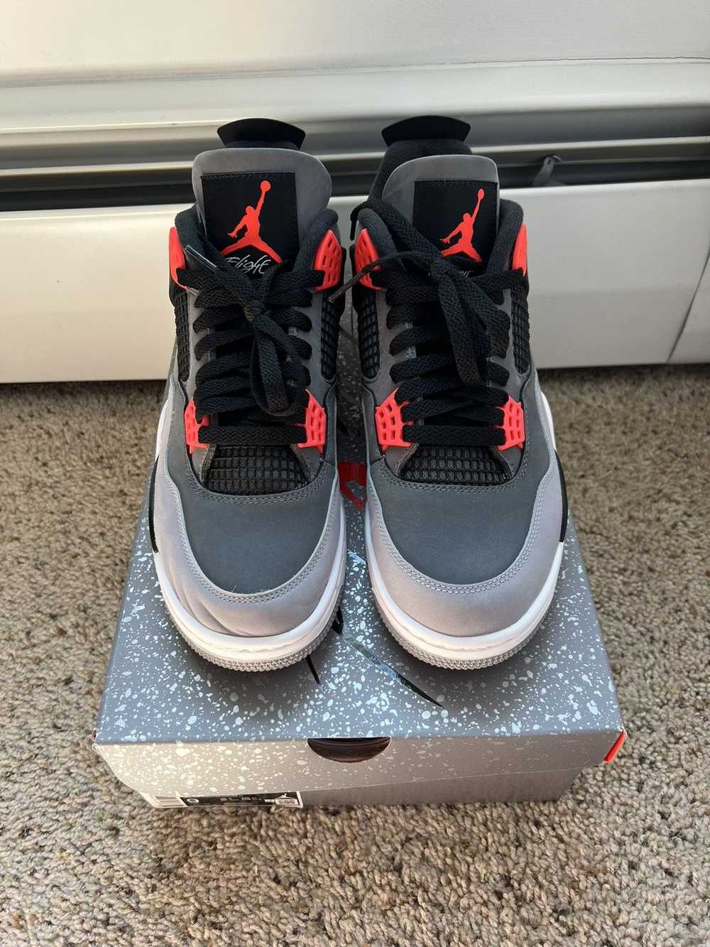 Jordan Brand × Nike Jordan Retro 4 infrared - image 3